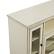 Alt View 11. Walker Edison - Tall Sound Bar TV Stand for Most Flat-Panel TV's up to 60" - Antique White.