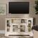 Alt View 1. Walker Edison - Tall Sound Bar TV Stand for Most Flat-Panel TV's up to 60" - Antique White.