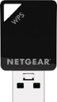 Front. NETGEAR - AC600 Dual-Band WiFi USB Mini Adapter - Black.