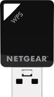NETGEAR - AC600 Dual-Band WiFi USB Mini Adapter - Black - Front_Zoom