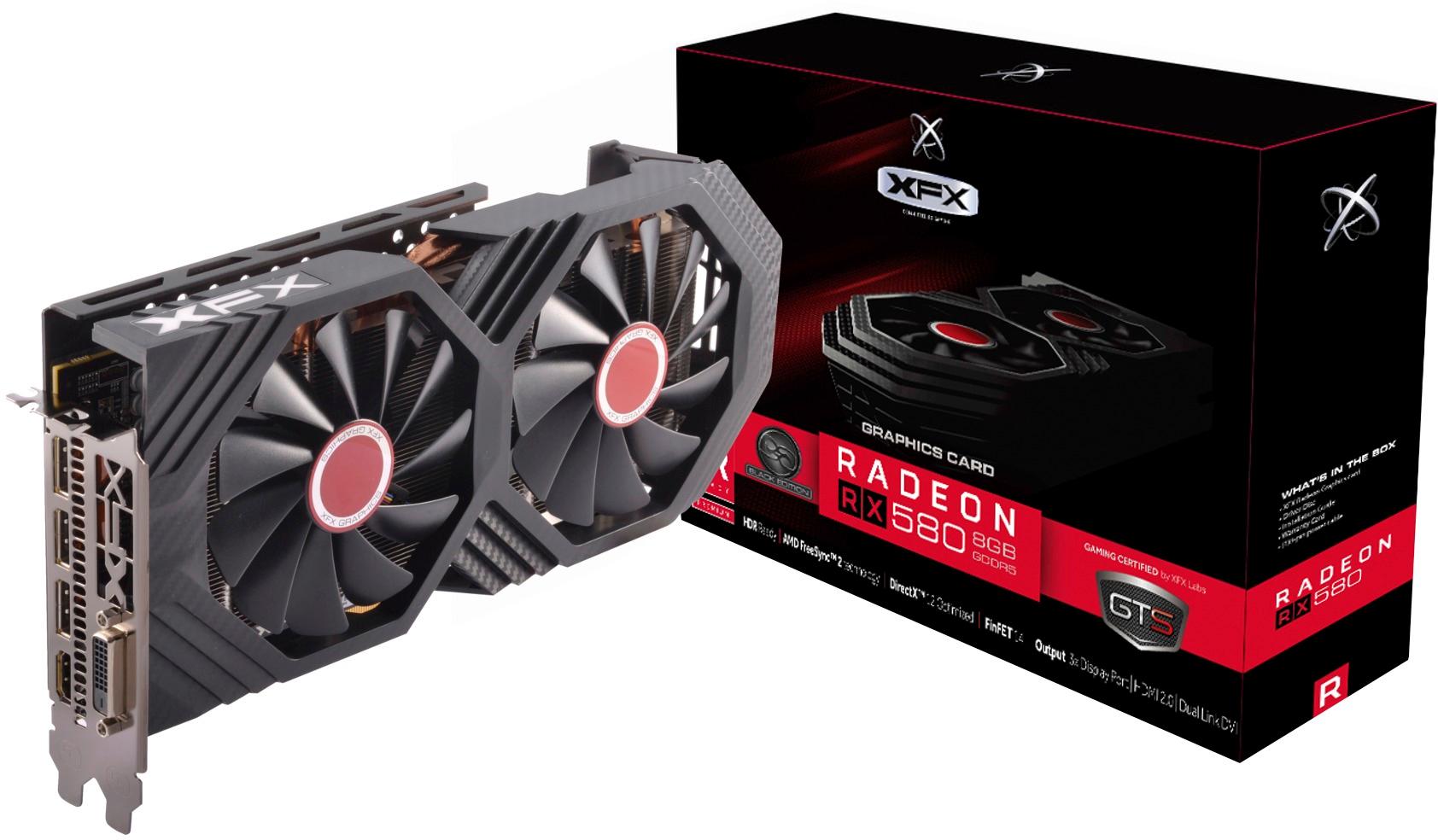 XFX AMD Radeon RX 580 GTS Black Edition 