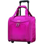 Front. Samsonite - 13" Wheeled Upright Suitcase - Pink.