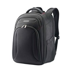 Samsonite - Xenon 3 Laptop Backpack for 15.6" Laptop - Black - Front_Zoom