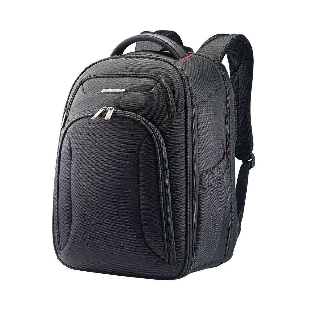 Front. Samsonite - Xenon 3 Laptop Backpack for 15.6" Laptop - Black.