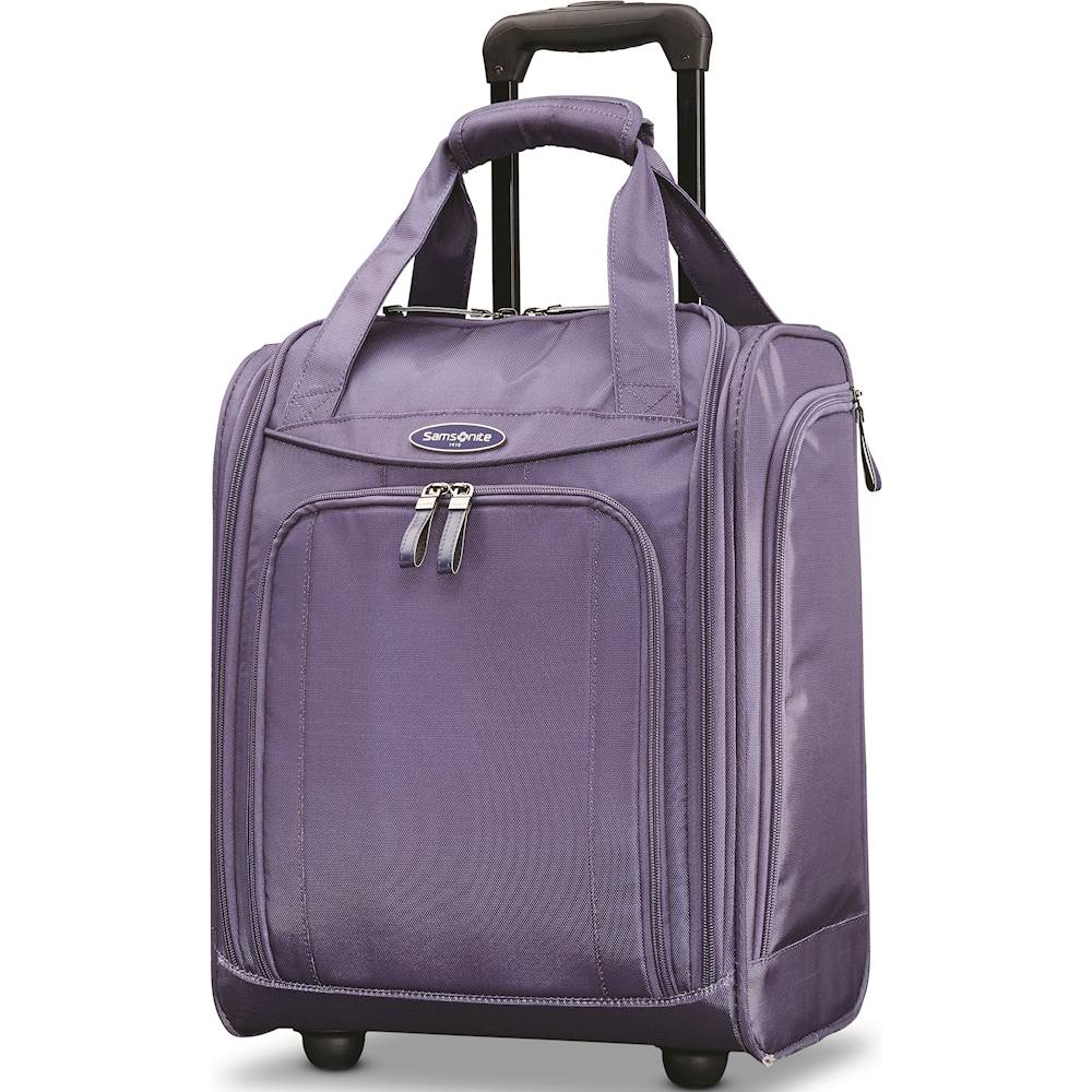 Purple Nine West rolling luggage + shoe bag for Sale in Seattle, WA -  OfferUp
