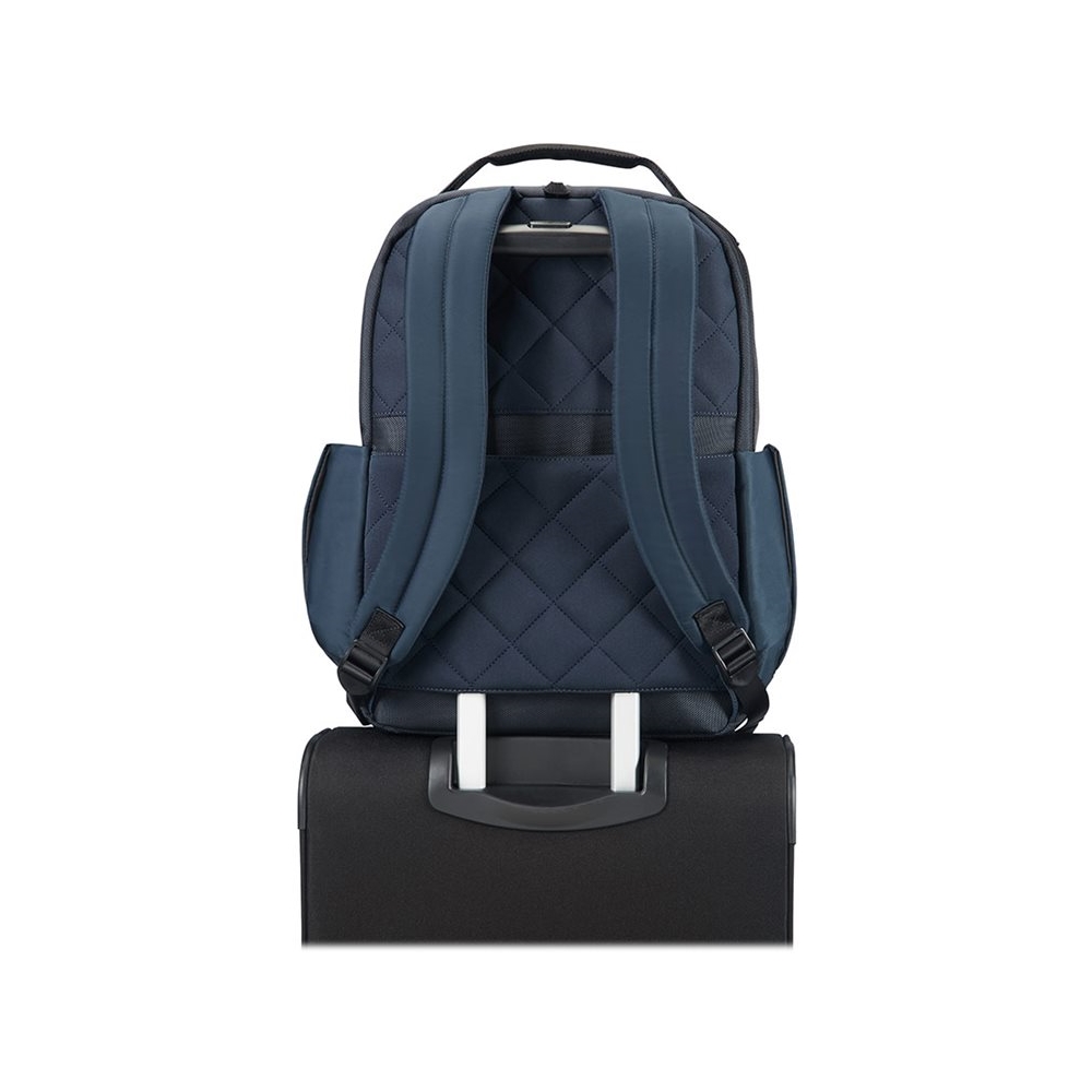 Back View: Samsonite - Openroad Laptop Backpack for 15.6" Laptop - Space Blue