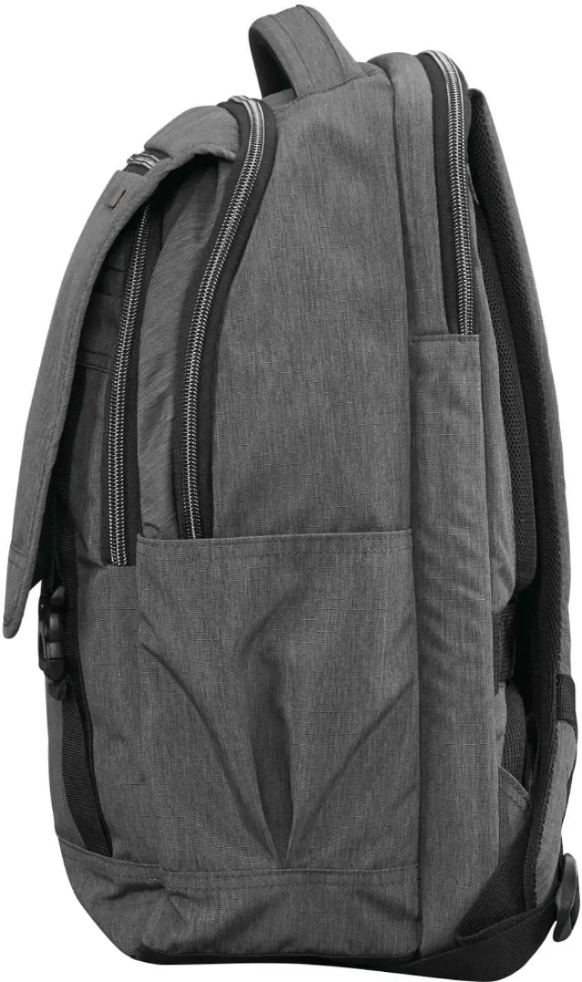 Alt View 16. Samsonite - Modern Utility Laptop Backpack for 15.6" Laptop - Charcoal/Charcoal Heather.