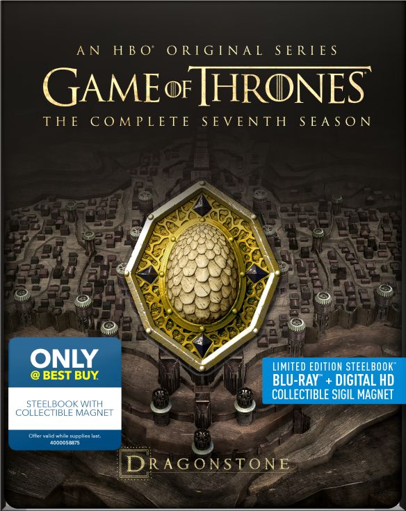  Game of Thrones: Season Seven [Dragonstone Cream] [SteelBook] [Blu-ray] [Only @ Best Buy]