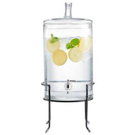 Jay Import - Dispenser with Metal Stand 2.5 GAL - Clear