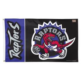 WinCraft - Toronto Raptors 3' x 5' Single-Sided Heritage Deluxe Flag - Multicolor