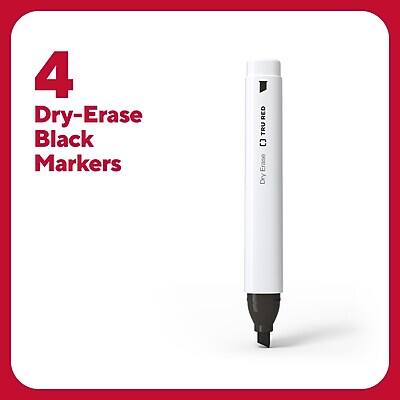 4 Dry-Erase Black Markers

Dry Erase Markers