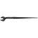 Front Large. Klein Tools - Erection Wrench, 3/4" Bolt, For Utility Nut.