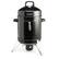 Front. Cuisinart - 16" Vertical Charcoal Smoker - black.