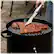 Alt View 16. Cuisinart - 16" Vertical Charcoal Smoker - black.
