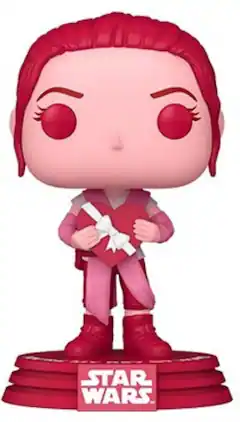 Funko - POP! STAR WARS: Valentines - Rey - Collectibles - Multicolor