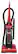 Front. Dirt Devil - Breeze Bagless Upright Vacuum - Red.