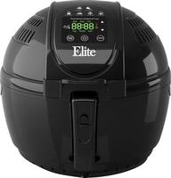 Elite Platinum - 3.5 qt. Digital Air Fryer - Black - Front_Zoom