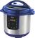 Angle. Elite Platinum - 8-Quart Pressure Cooker - Blue.