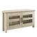 Angle. Walker Edison - 44” Farmhouse Corner TV Stand for TV's up to 50” - White Oak.