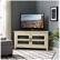 Alt View 12. Walker Edison - 44” Farmhouse Corner TV Stand for TV's up to 50” - White Oak.