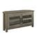 Angle. Walker Edison - 44” Farmhouse Corner TV Stand for TV's up to 50” - Grey Wash.