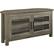 Left. Walker Edison - 44” Farmhouse Corner TV Stand for TV's up to 50” - Grey Wash.