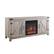 Angle. Walker Edison - 58” Rustic Fireplace TV Stand for TV's up to 65” - Grey Wash.