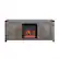 Front. Walker Edison - 58” Rustic Fireplace TV Stand for TV's up to 65” - Grey Wash.