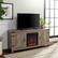 Alt View 15. Walker Edison - 58” Rustic Fireplace TV Stand for TV's up to 65” - Grey Wash.