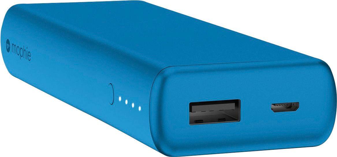 Alt View 11. mophie - Power Boost 10,400 mAh Portable Charger - Blue.
