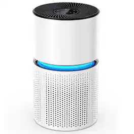 Loheer - Air Purifier for Large Room 1095 Sq Ft Pet Dander Dust Removal White