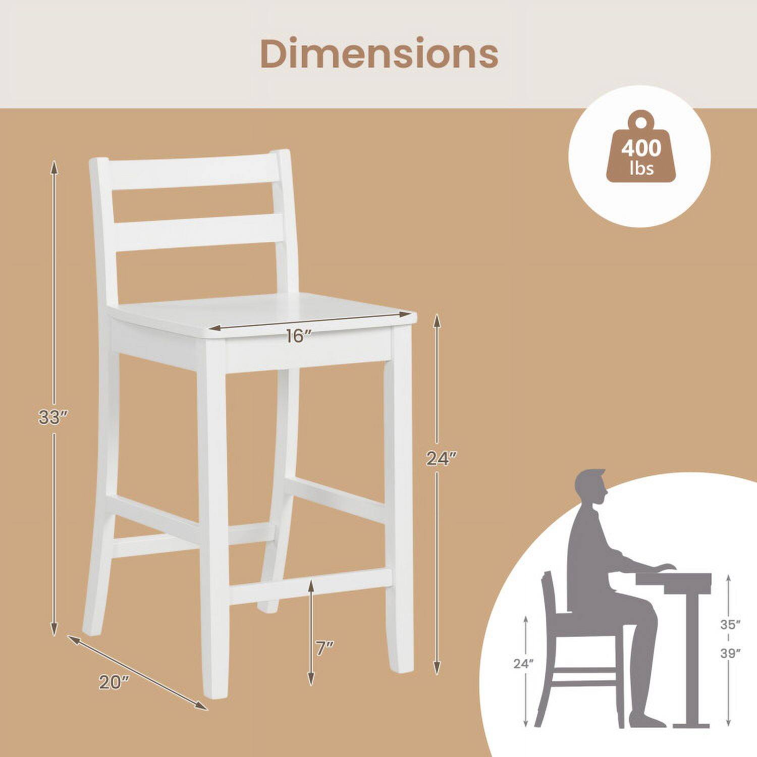 Dimensions: 400 lbs, 16", 33", 24", 20", 7", 24", 35" - 39"
