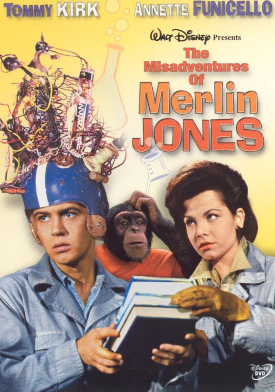  The Misadventures of Merlin Jones [DVD] [1964]