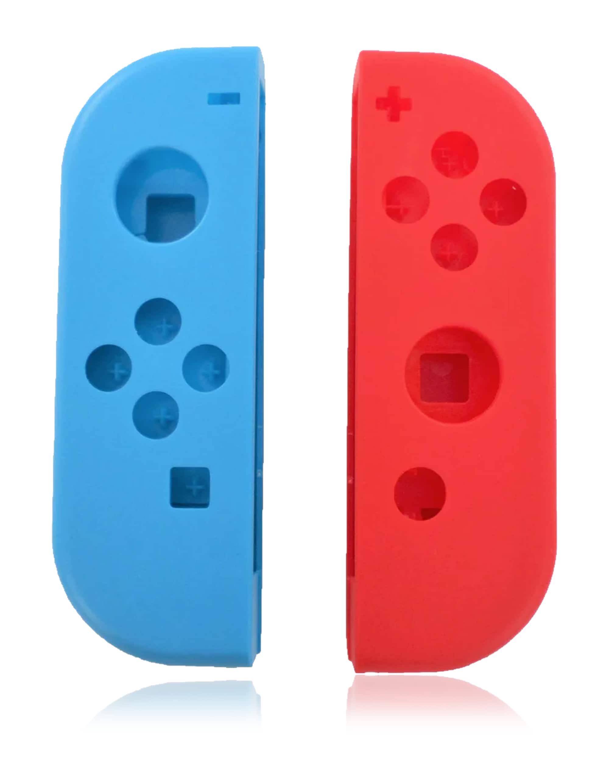 MobileSentrix - Housing Shell Compatible For Nintendo Switch OLED Joy Con Controller - Blue & Red - Blue/Red