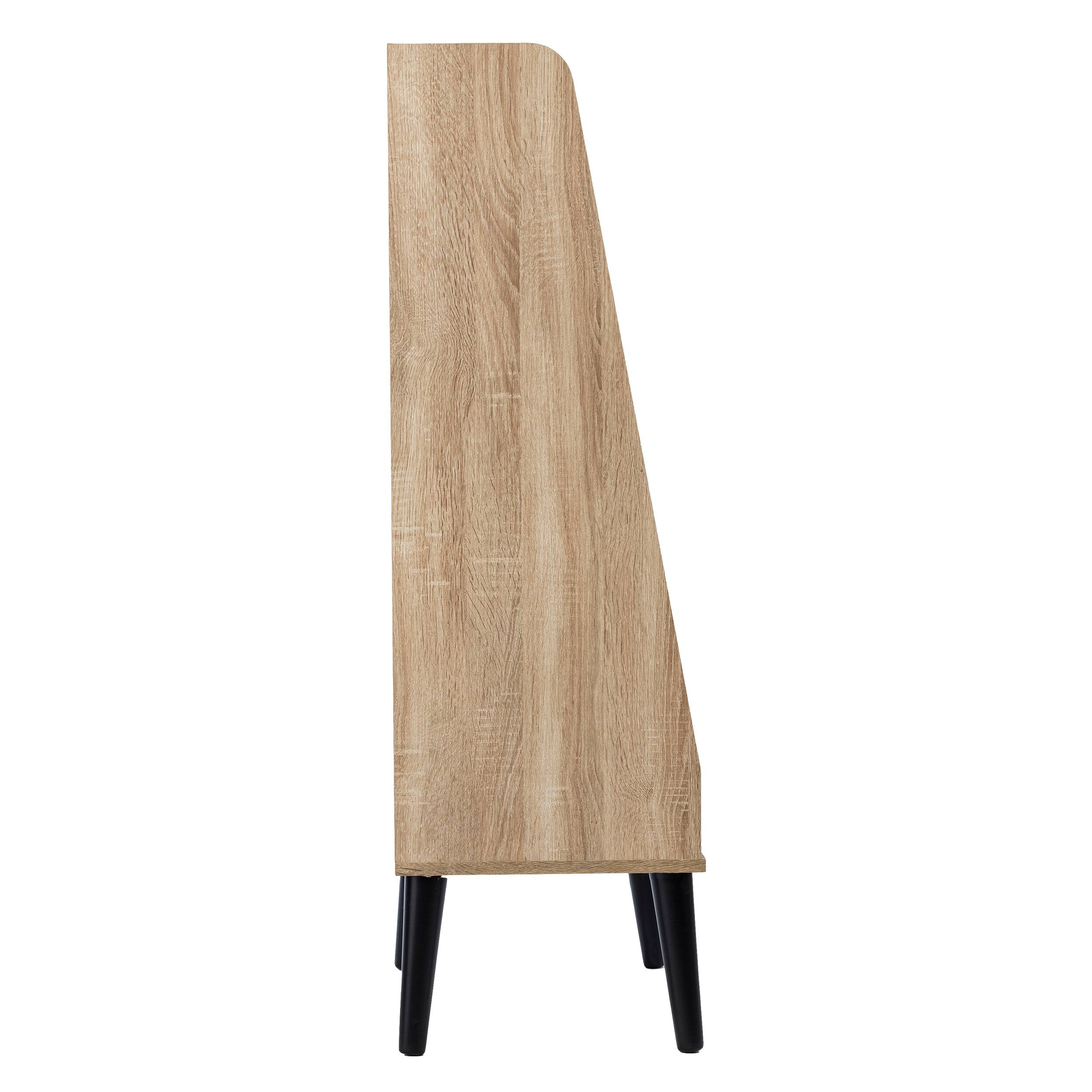 Alt View 1. TinyHomie - Berritza Midcentury Modern Bookshelf Natural - Natural.