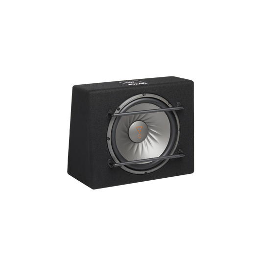 Front. JBL - JBL STAGE 1200S SINGLE 12" Car Audio Subwoofer Sealed Enclosure SUBST1200S - Black.