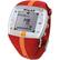 Front Standard. Polar - FT7 Womens Heart Rate Monitor - Red/Orange.