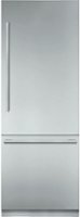 Thermador - Freedom 16 Cu. Ft. Bottom-Freezer Built-In Refrigerator - Stainless steel - Front_Zoom