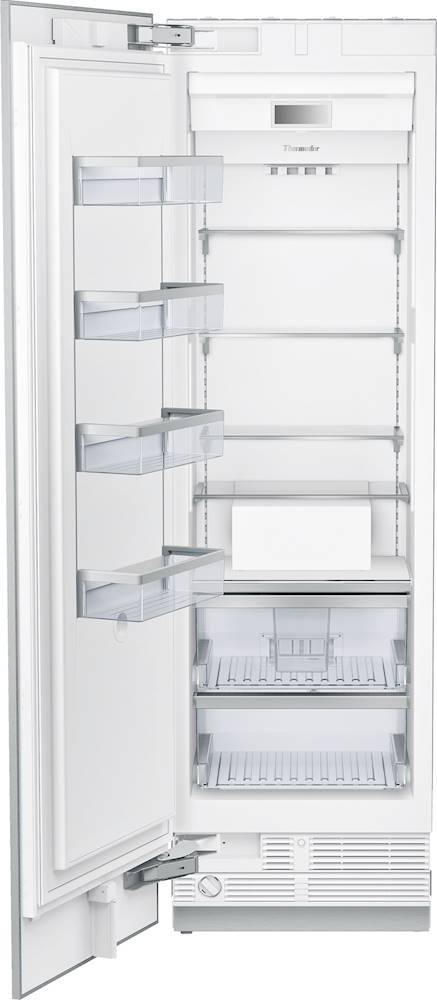 Alt View 2. Thermador - Freedom Collection 12.2 Cu. Ft. Frost-Free Upright Freezer with Internal Ice Maker - Custom Panel Ready.