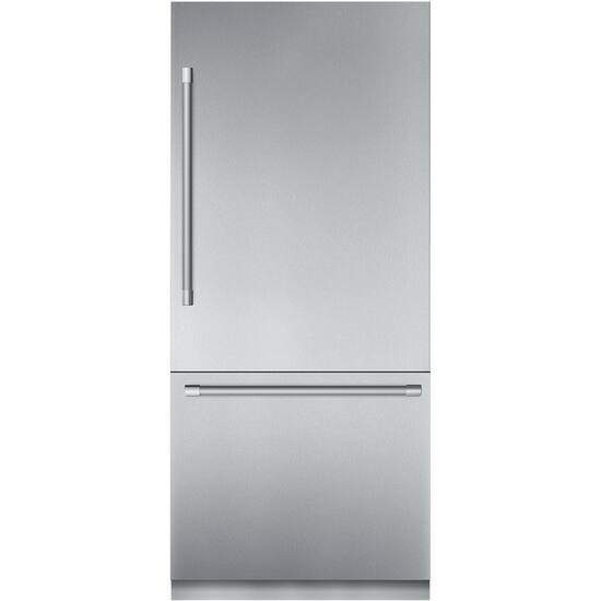Thermador Freedom 19 6 Cu Ft Bottom Freezer Built In Refrigerator T36ib900sp Best Buy