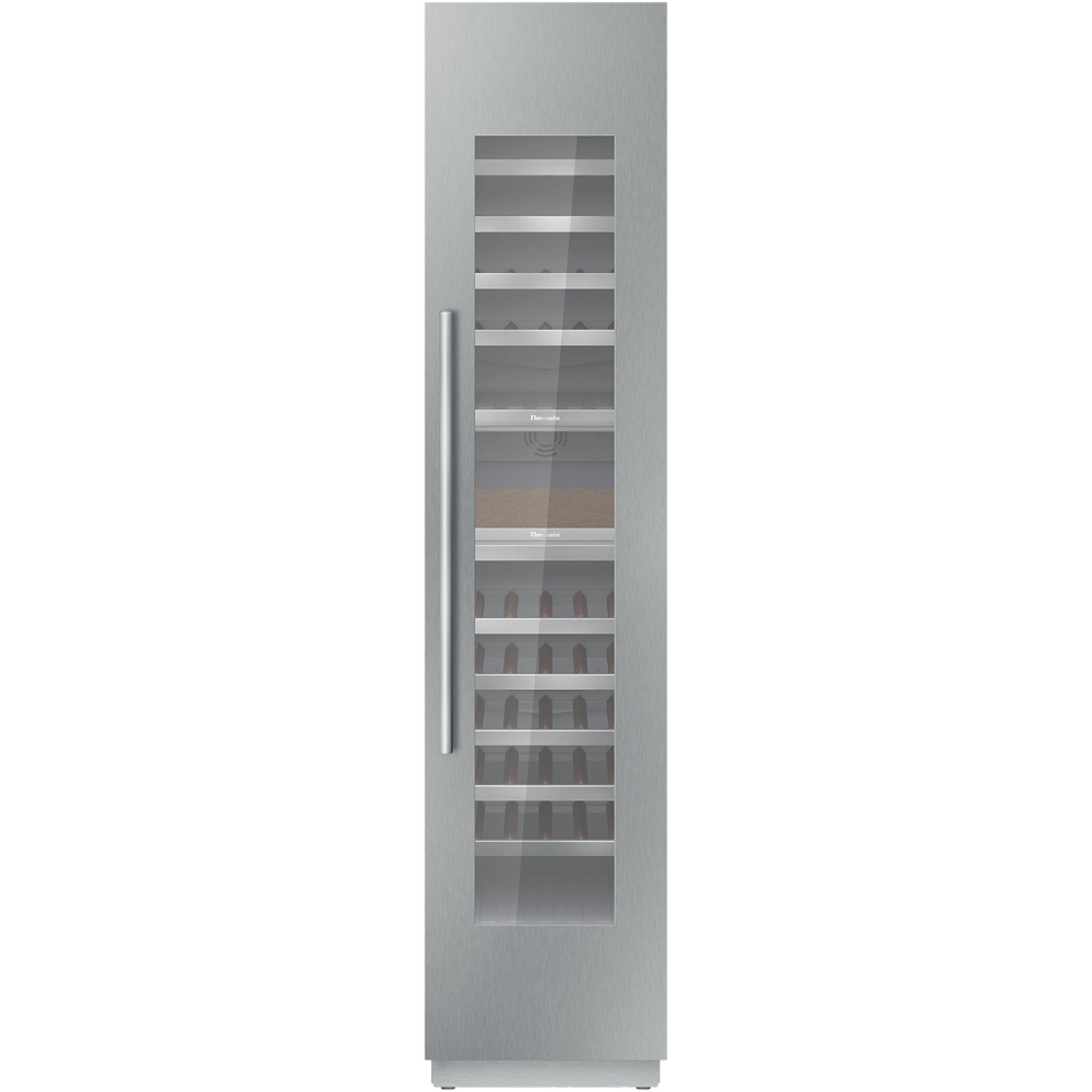 Thermador - Freedom Collection 72-Bottle Built-In Wine Cooler - Custom Panel Ready
