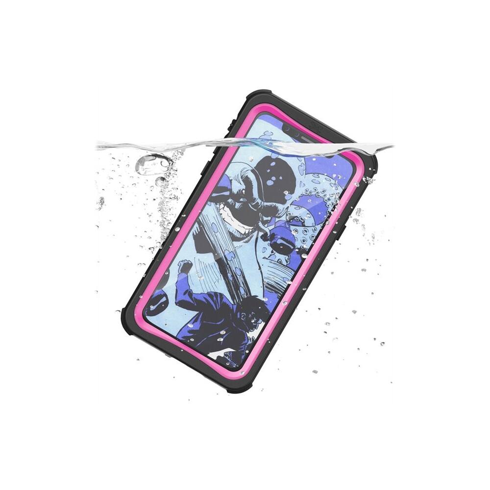 nautical protective water-resistant case for apple iphone x and xs - pink