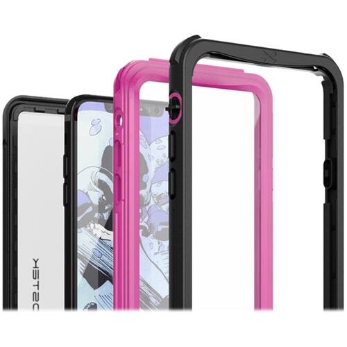 nautical protective water-resistant case for apple iphone x and xs - pink