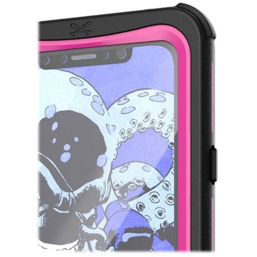 nautical protective water-resistant case for apple iphone x and xs - pink