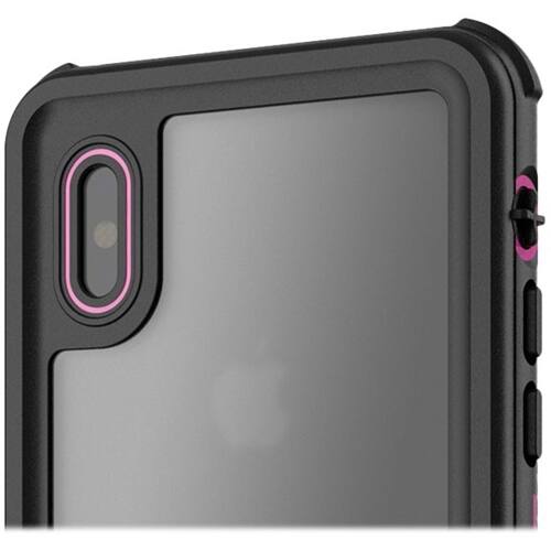 nautical protective water-resistant case for apple iphone x and xs - pink