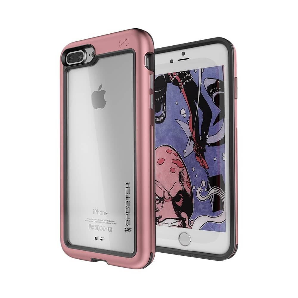 atomic slim case for apple iphone 7 plus and 8 plus - pink atomic slim case for apple iphone 7 plus and 8 plus - pink