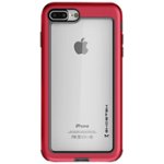 Front Zoom. Ghostek - Atomic Slim Case for Apple® iPhone® 7 Plus and 8 Plus - Red.
