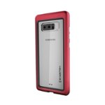 Front Zoom. Ghostek - Atomic Slim Case for Samsung Galaxy Note8 - Red.