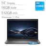 Dell - Upgraded - Latitude 3450 14" FHD Business Laptop - Intel Core i3-1315U - 16GB RAM - 512GB SSD - Backlit - Fingerprint - Win11Pro - Gray