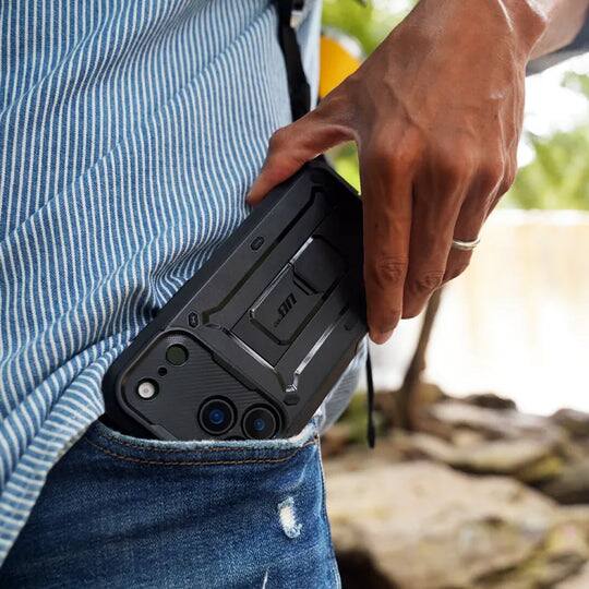 Alt View 1. SUPCASE - Unicorn Beetle Pro Rugged Case for iPhone 17 Pro Max – Full-Body Protection with Screen Protector - Black.